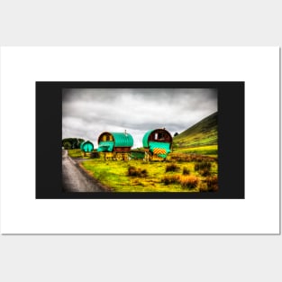 Traditional Gypsy Vardo Caravans Posters and Art